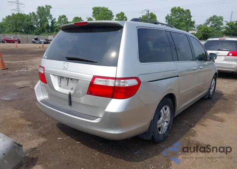 2007 Honda Odyssey Ex-L z USA, uszkodzony, nr VIN 5FNRL38607B460411